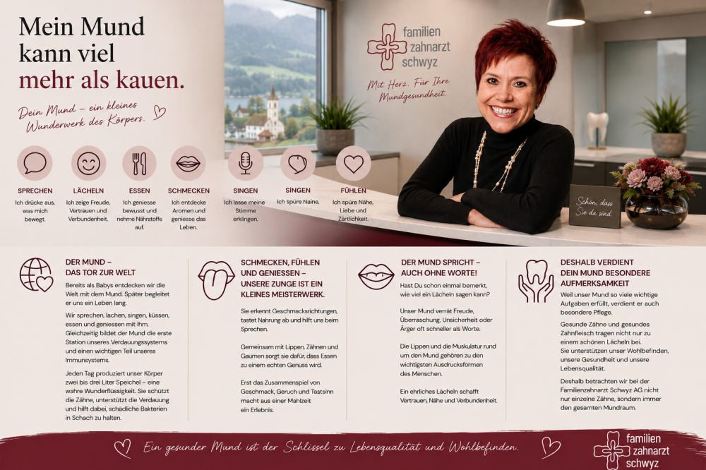 Dein Mund kann viel mehr als nur kauen!