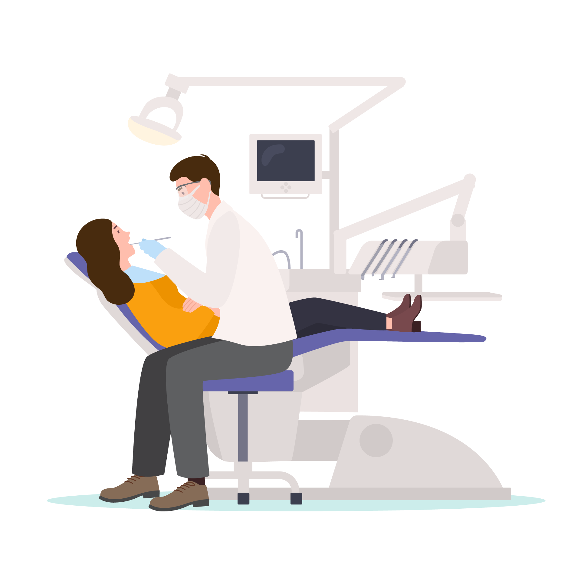 Illustration Behandlung