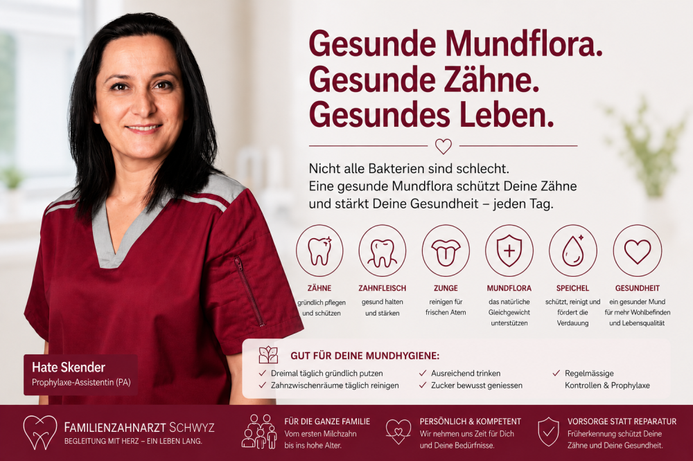 Mundgesundheit – da geht es nicht nur um den «Zahn»!